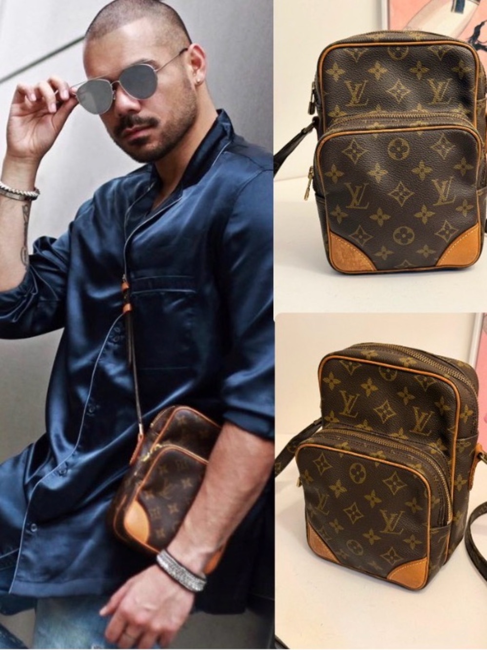 Louis Vuitton Amazone Monogram Crossbody Bag 🌟